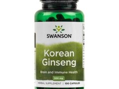 Swanson Korean Ginseng, 500mg - 100 Capsule